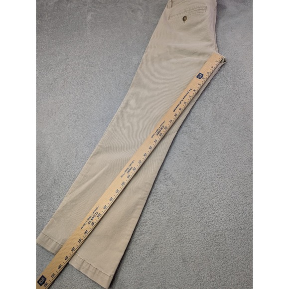 American Eagle Outfitters Womens Size 8 Khaki Stretch Bootcut Pants - Picture 6 of 10